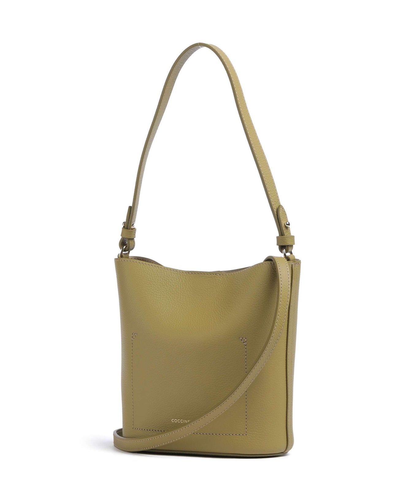 Coccinelle Nikla Bucket bag seagrass/sandshell