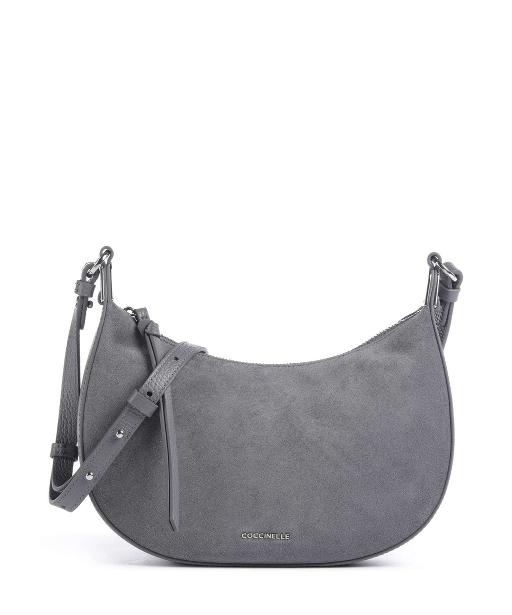 Coccinelle Fujiko Suede Crossbody bag stove