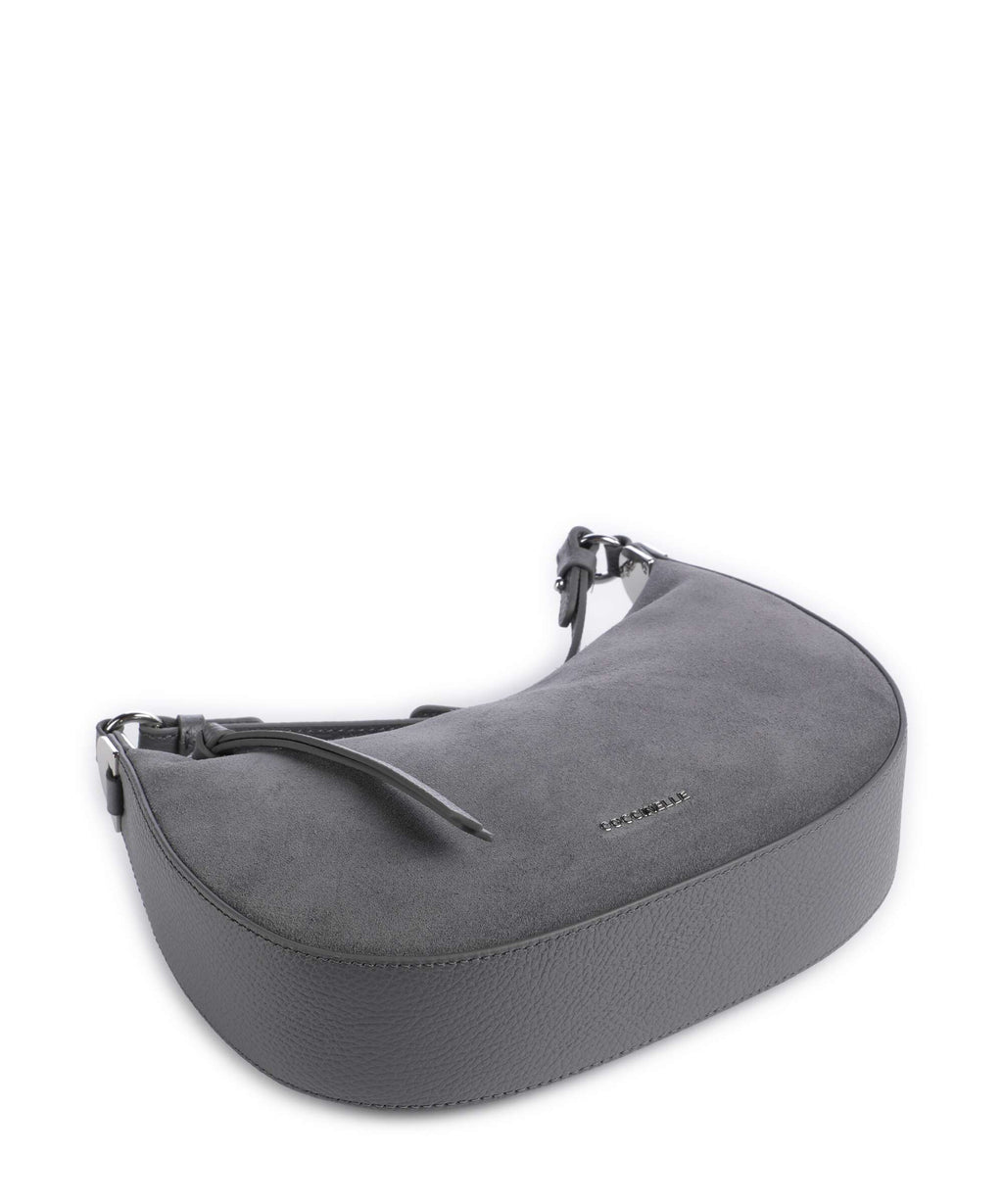 Coccinelle Fujiko Suede Crossbody bag stove
