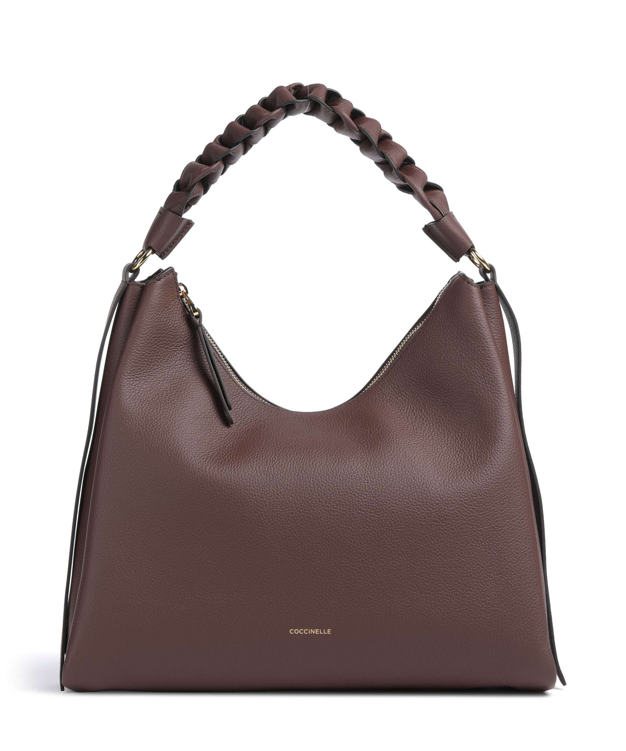 Coccinelle Boheme Grana Double Hobo bag berry/winter rose