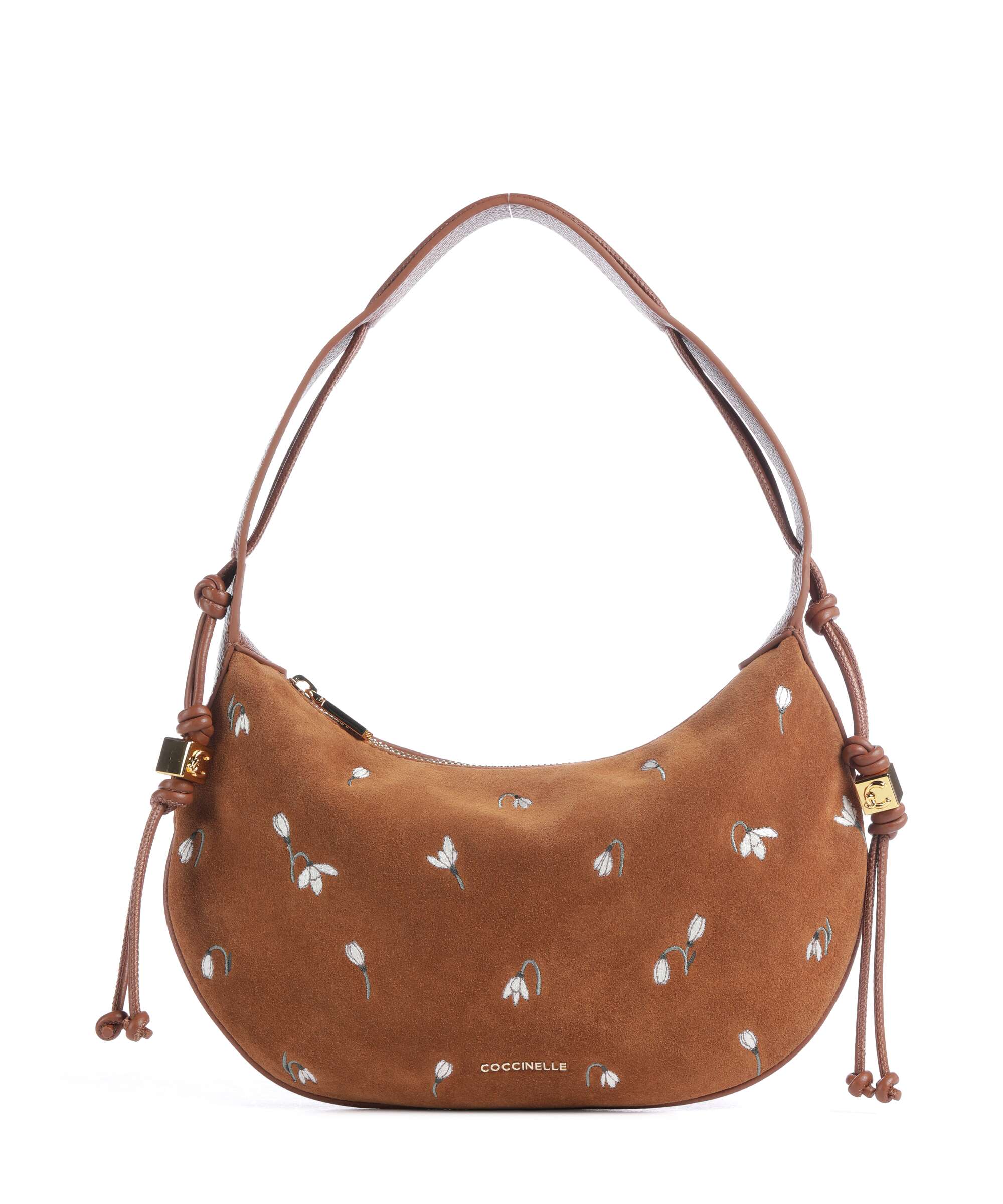Coccinelle Thess Hobo bag cognac