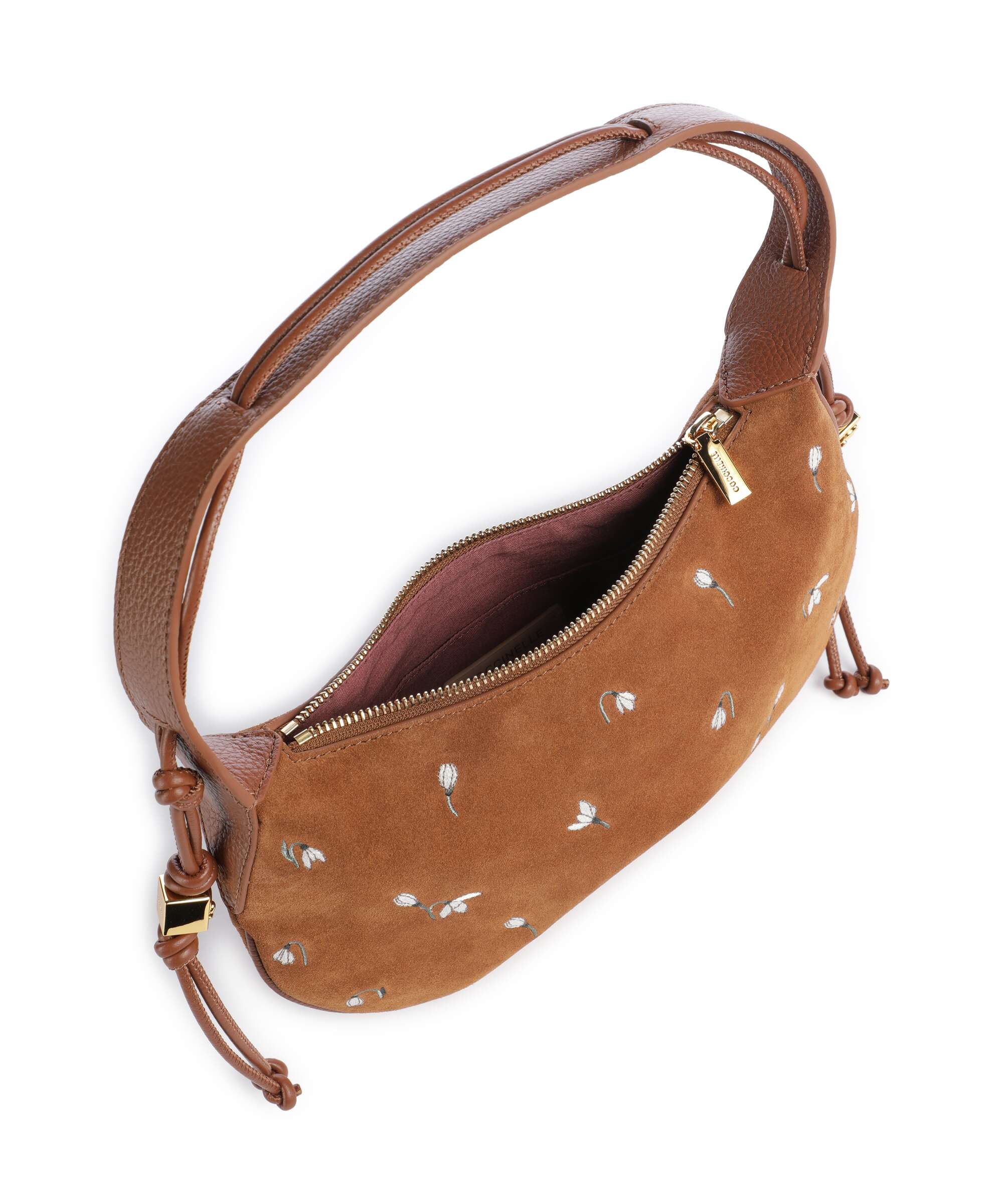 Coccinelle Thess Hobo bag cognac