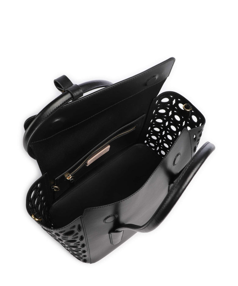 Coccinelle Beat Double Monogram Handbag noir