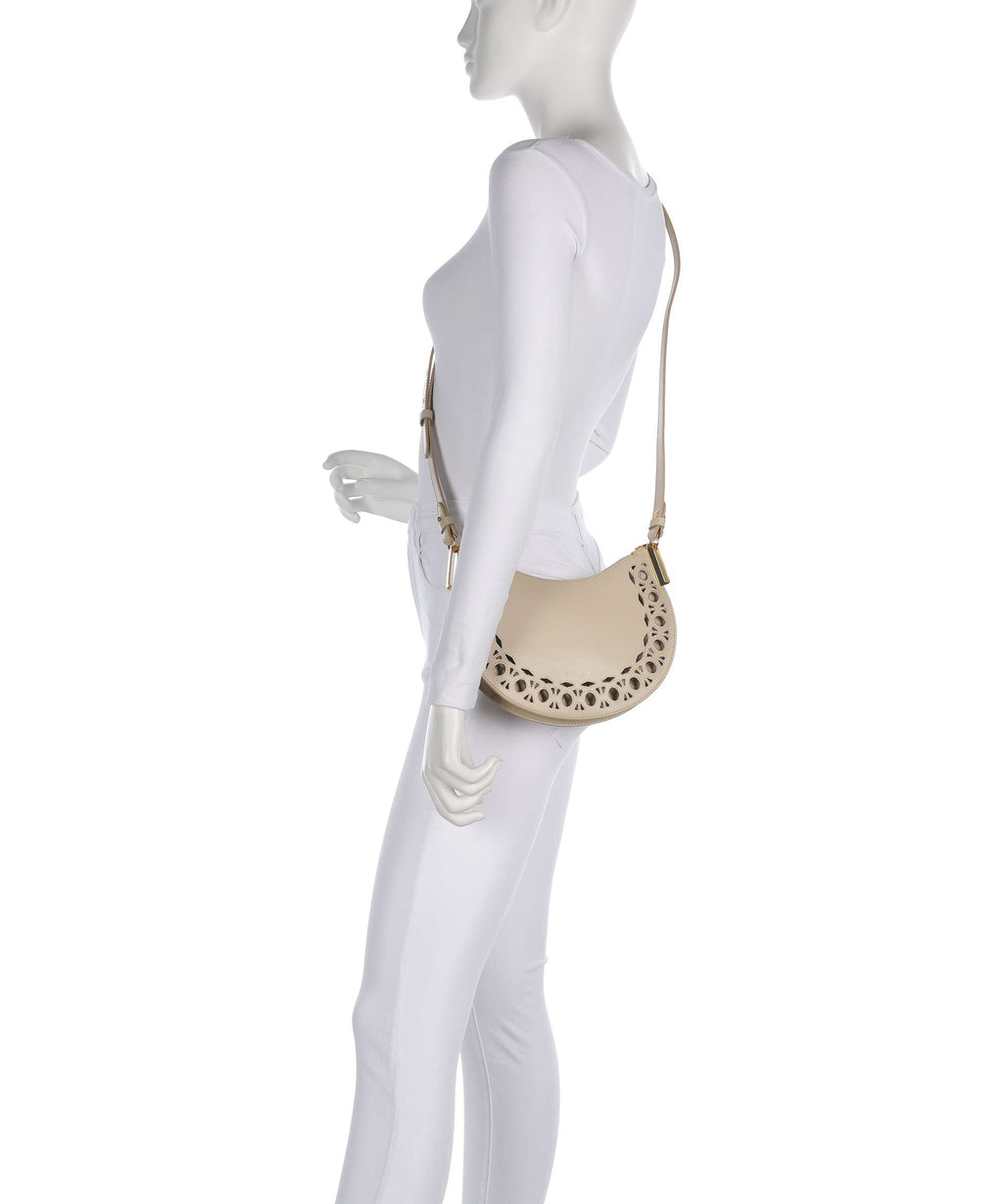 Coccinelle Sunup Monogram Sangallo Shoulder bag sandshell