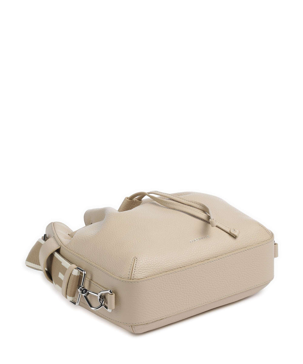 Coccinelle Gretel Ribbon Bucket bag sandshell