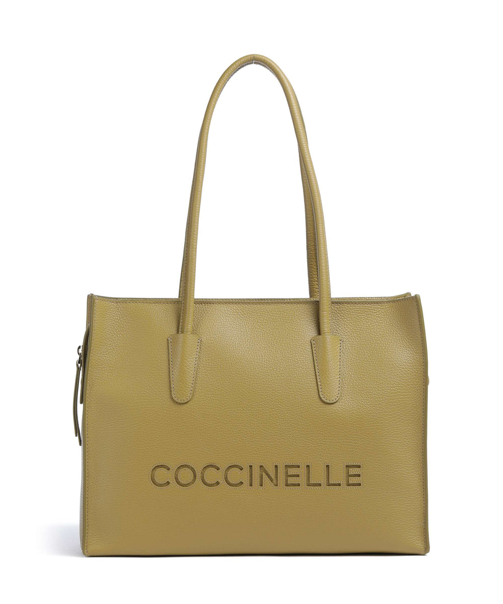Coccinelle Myrtha Tote bag seagrass