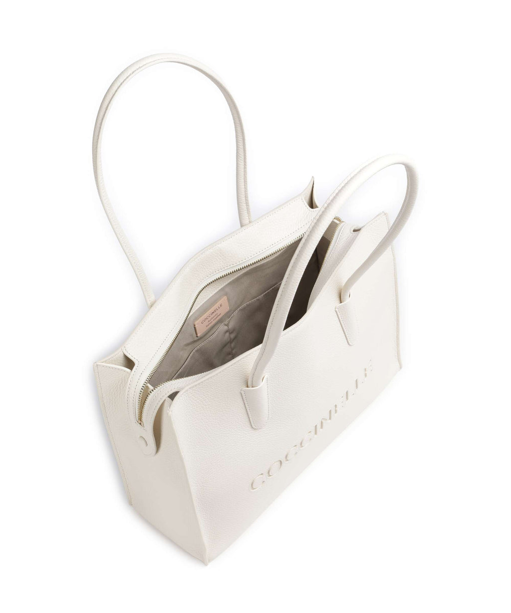 Coccinelle Myrtha Tote bag pearl