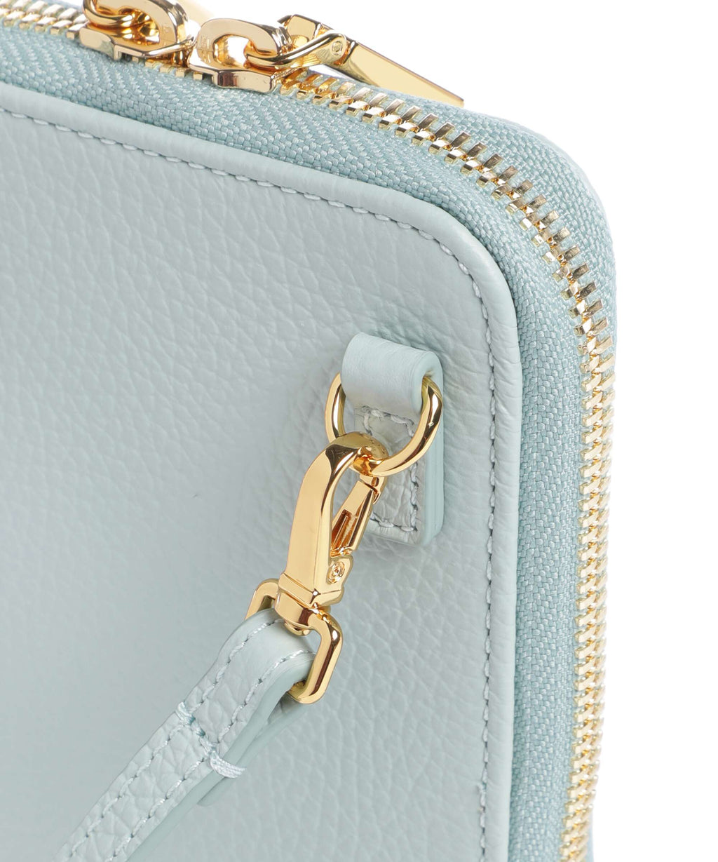 Coccinelle Flor Phone bag aquamarine