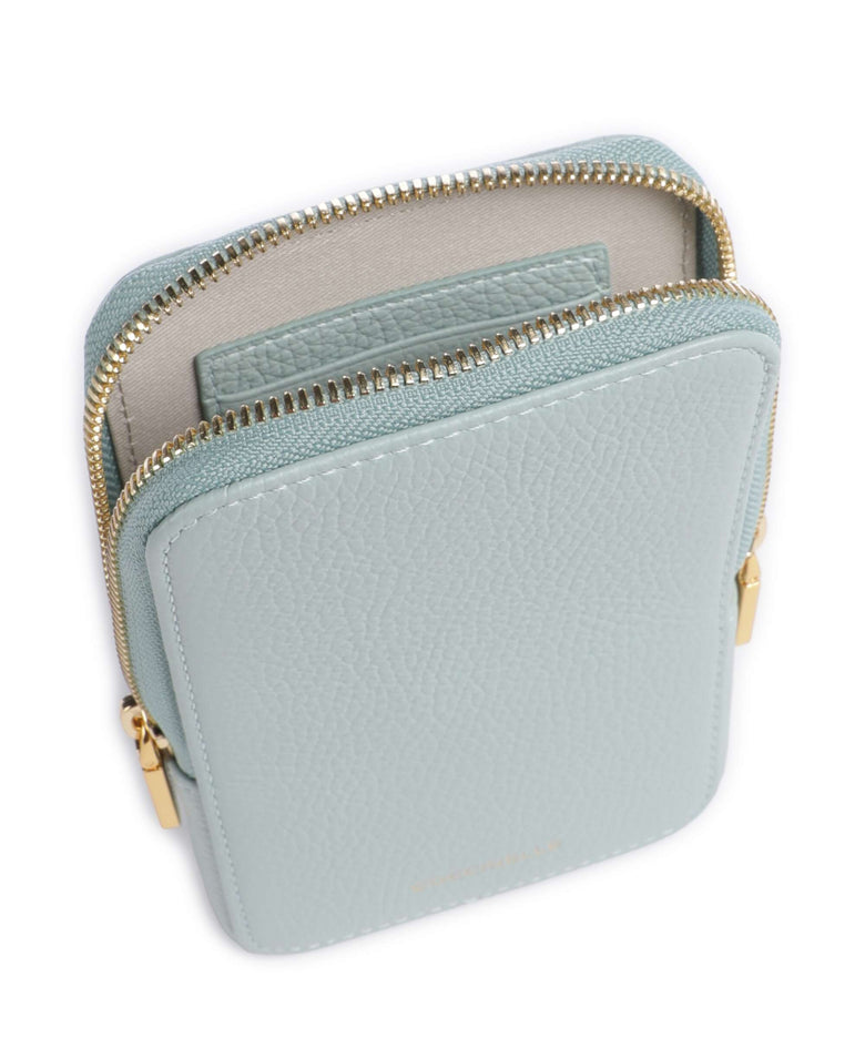 Coccinelle Flor Phone bag aquamarine