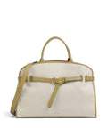 Coccinelle Sabine Canvas Handbag natural/seagrass