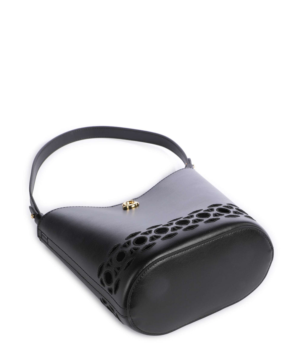 Coccinelle Nikla Monogram Sangallo Bucket bag noir
