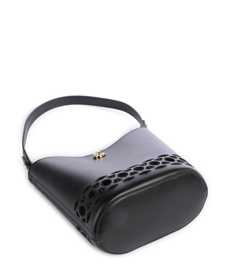 Coccinelle Nikla Monogram Sangallo Bucket bag noir
