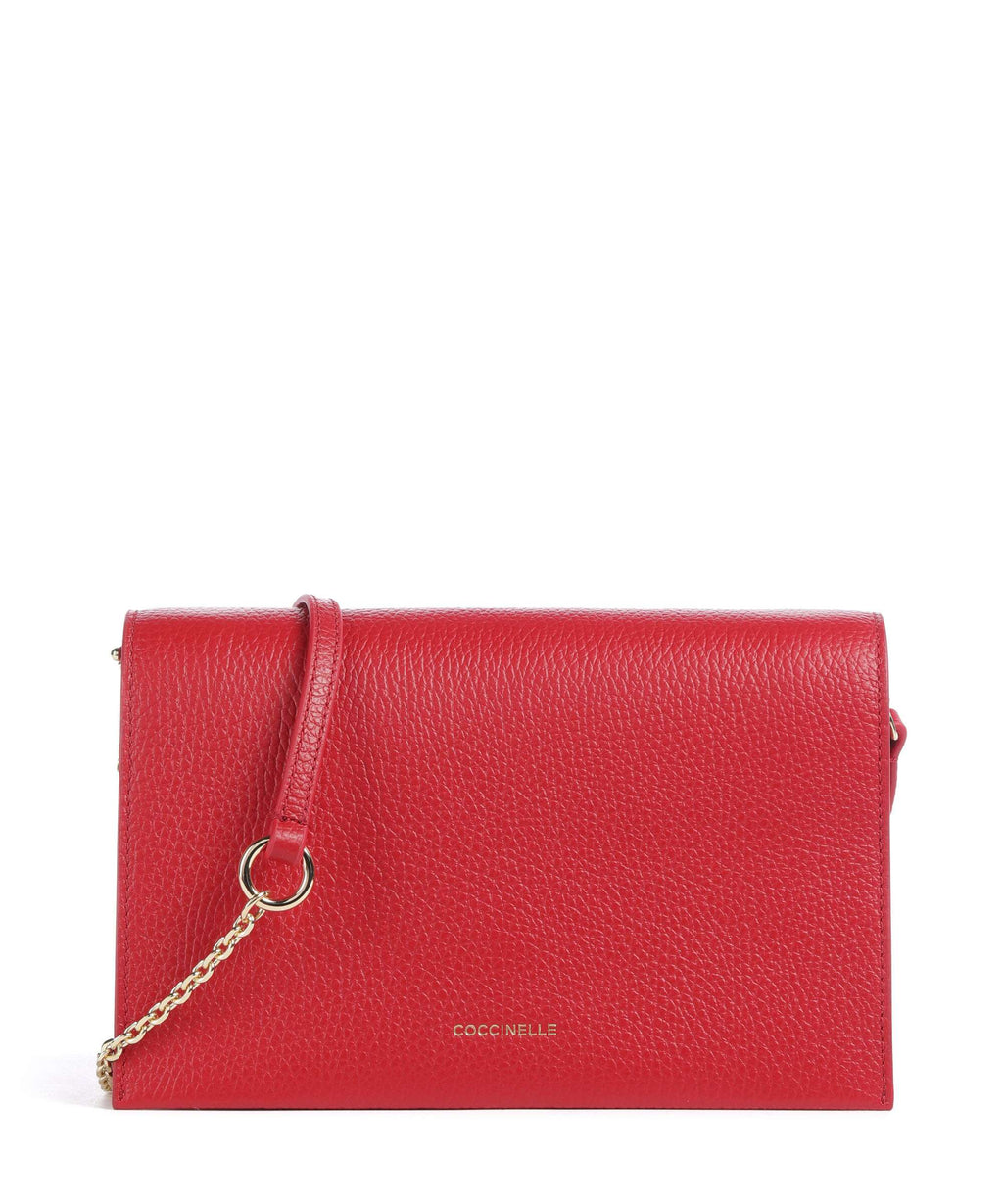 Coccinelle Dandy Crossbody bag scarlet