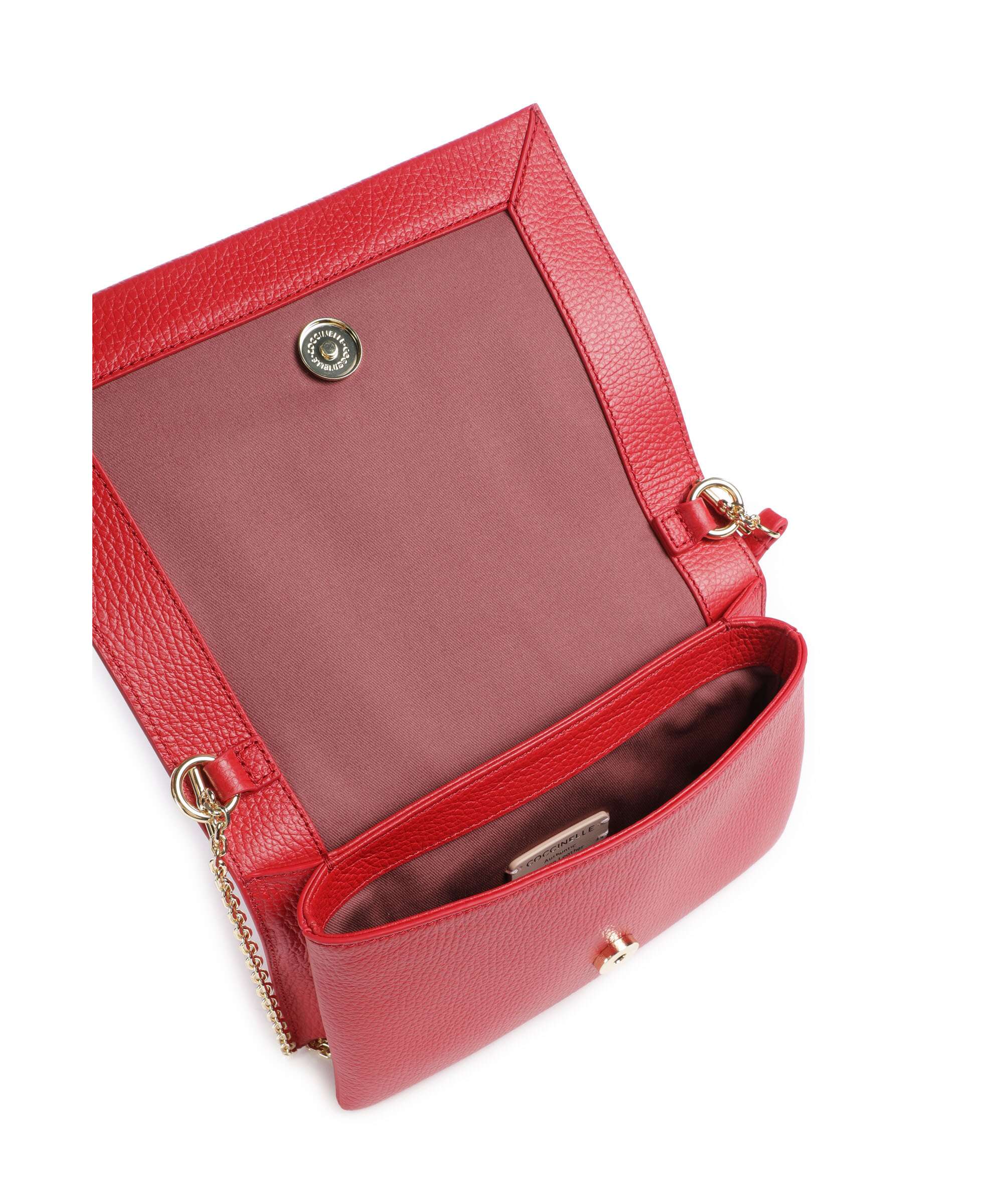 Coccinelle Dandy Crossbody bag scarlet