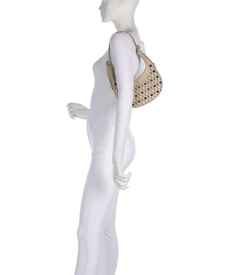 Coccinelle Whisper Monogram Sangallo Shoulder bag sandshell