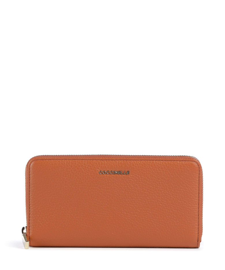 Coccinelle Metallic Soft Wallet crab