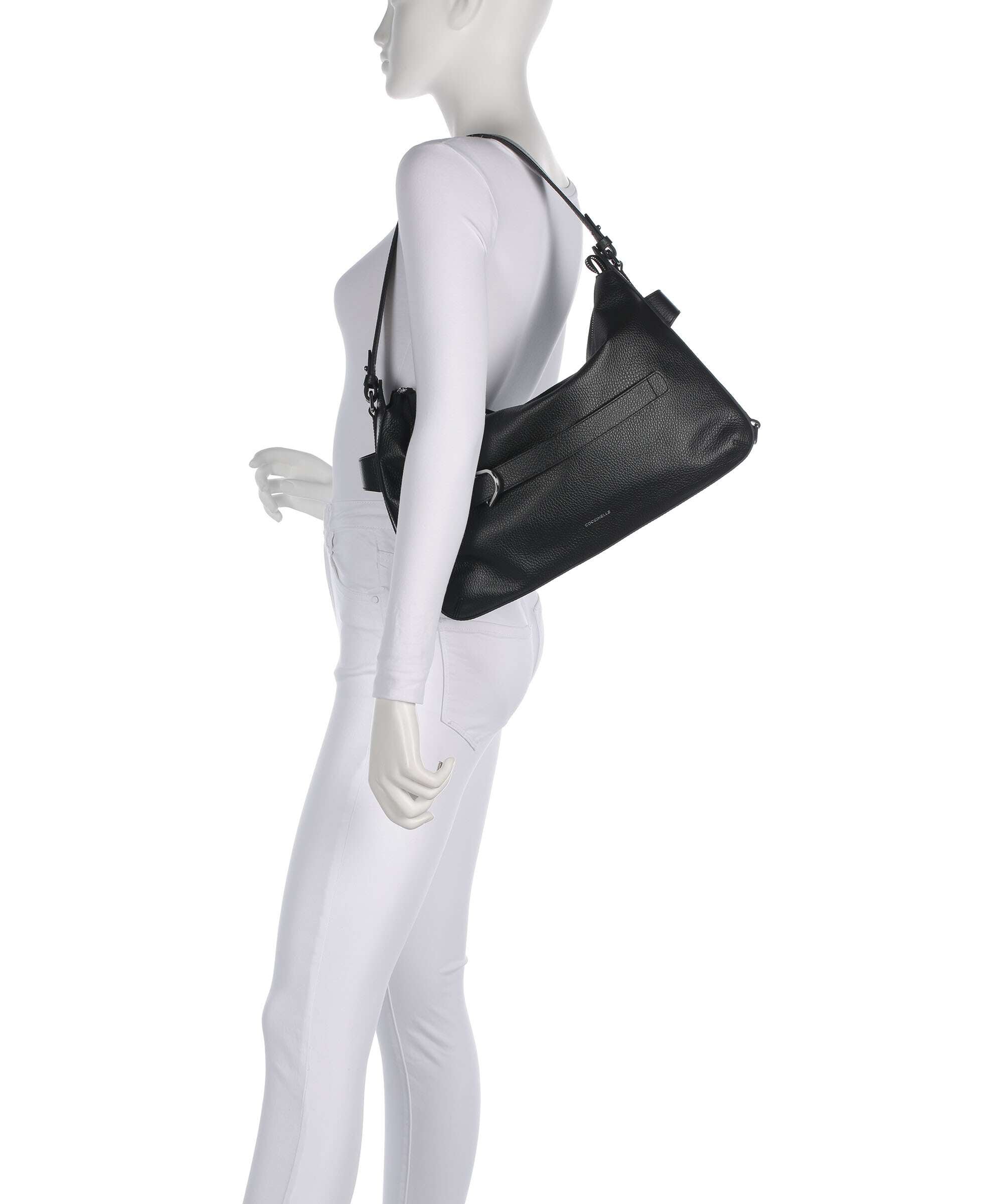 Coccinelle Gretel Ribbon Hobo bag noir