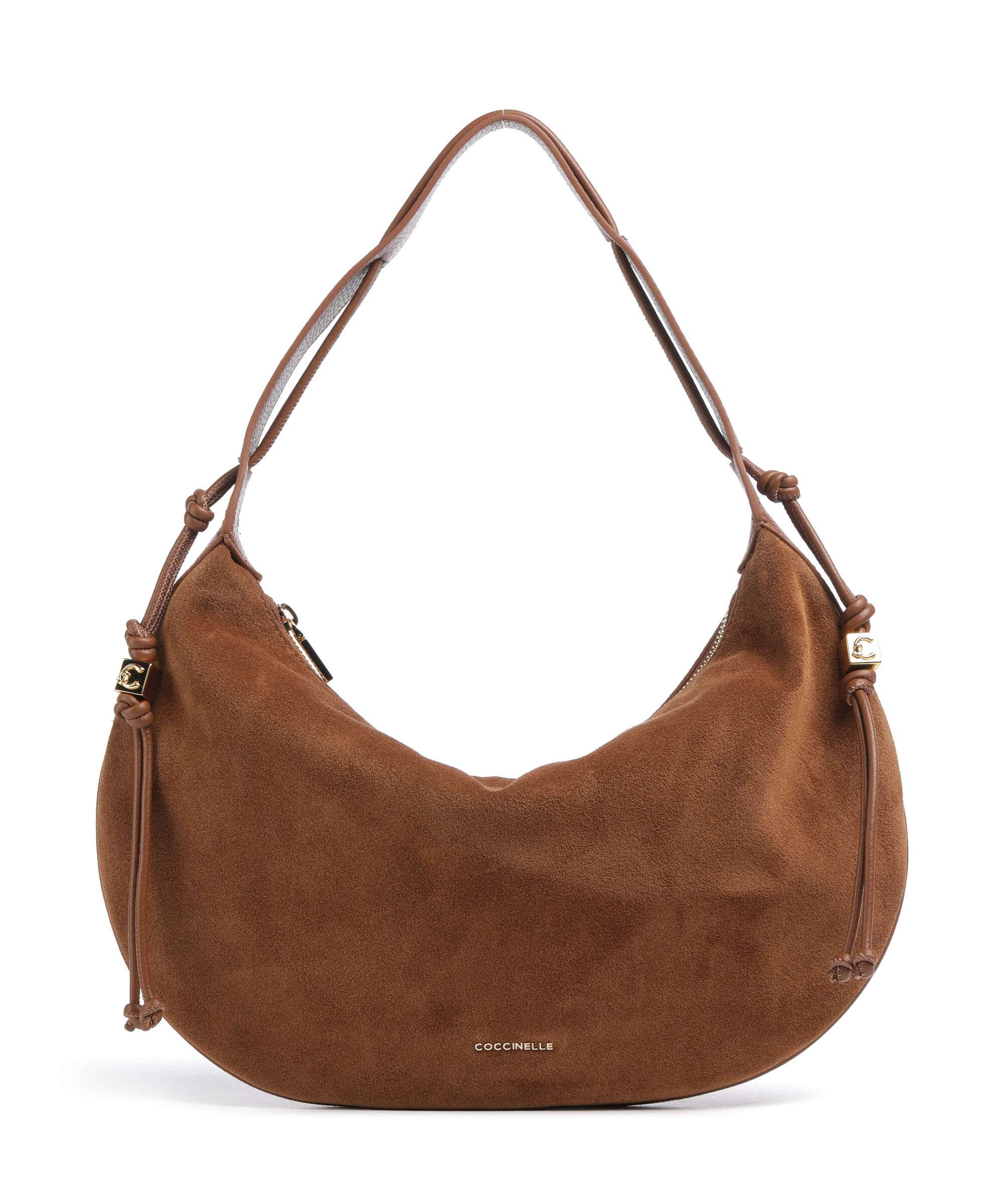 Coccinelle Thess Hobo bag cognac
