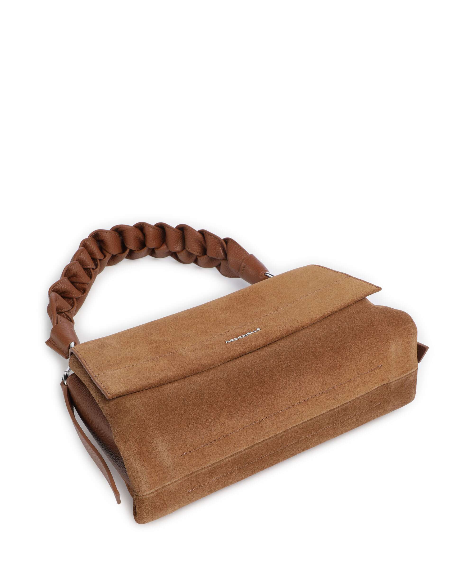 Coccinelle Boheme Suede Shoulder bag cognac
