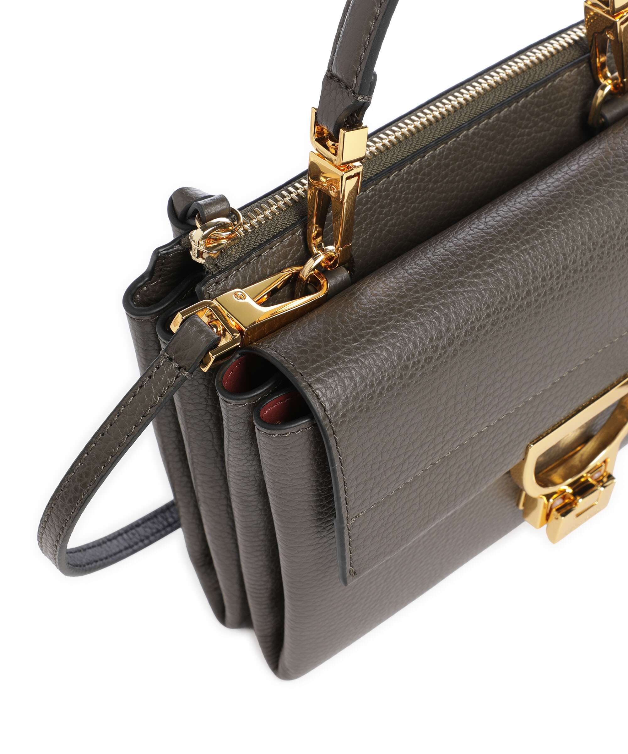 Coccinelle Arlettis Crossbody bag fango