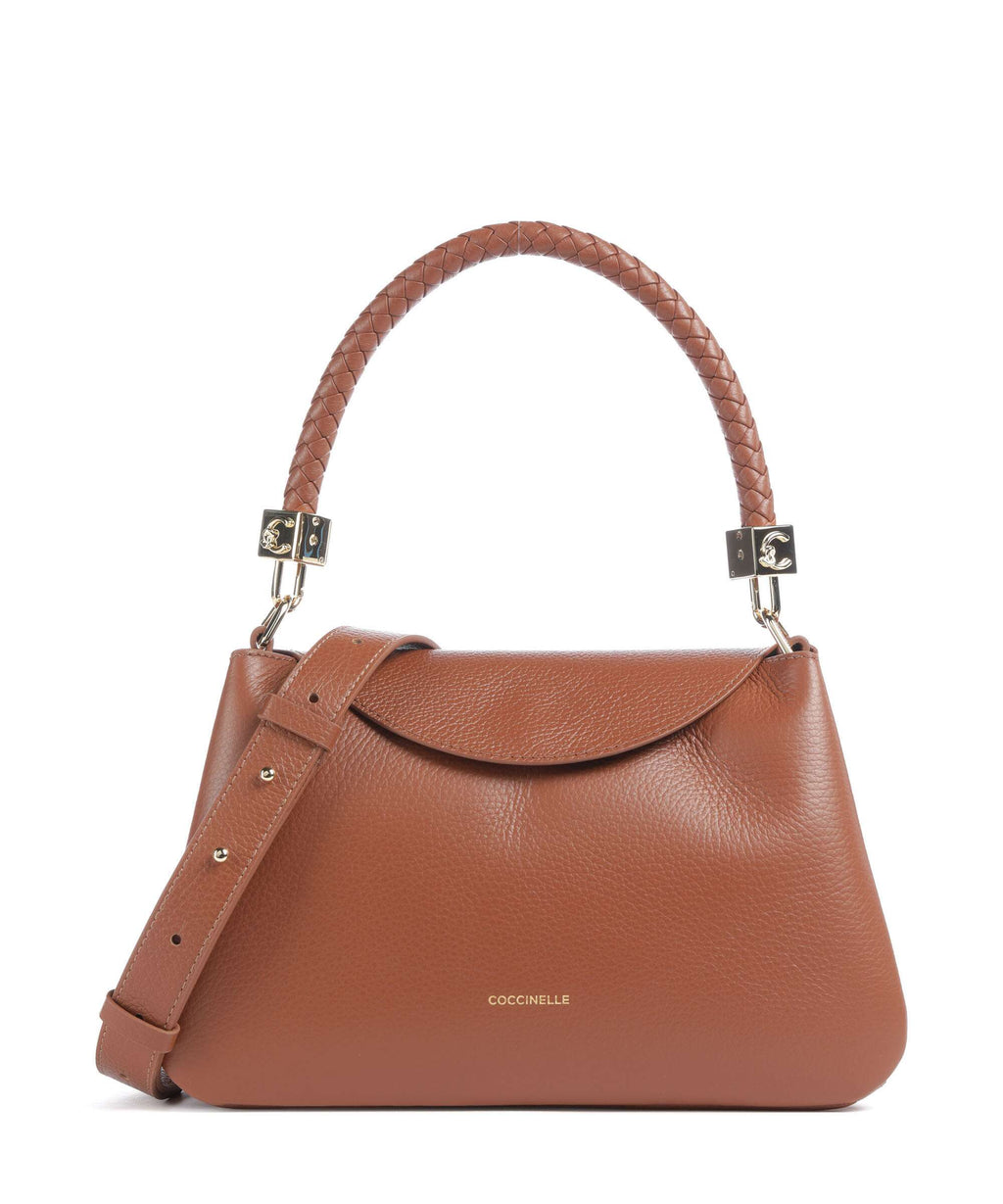 Coccinelle Tiggy Handbag cognac