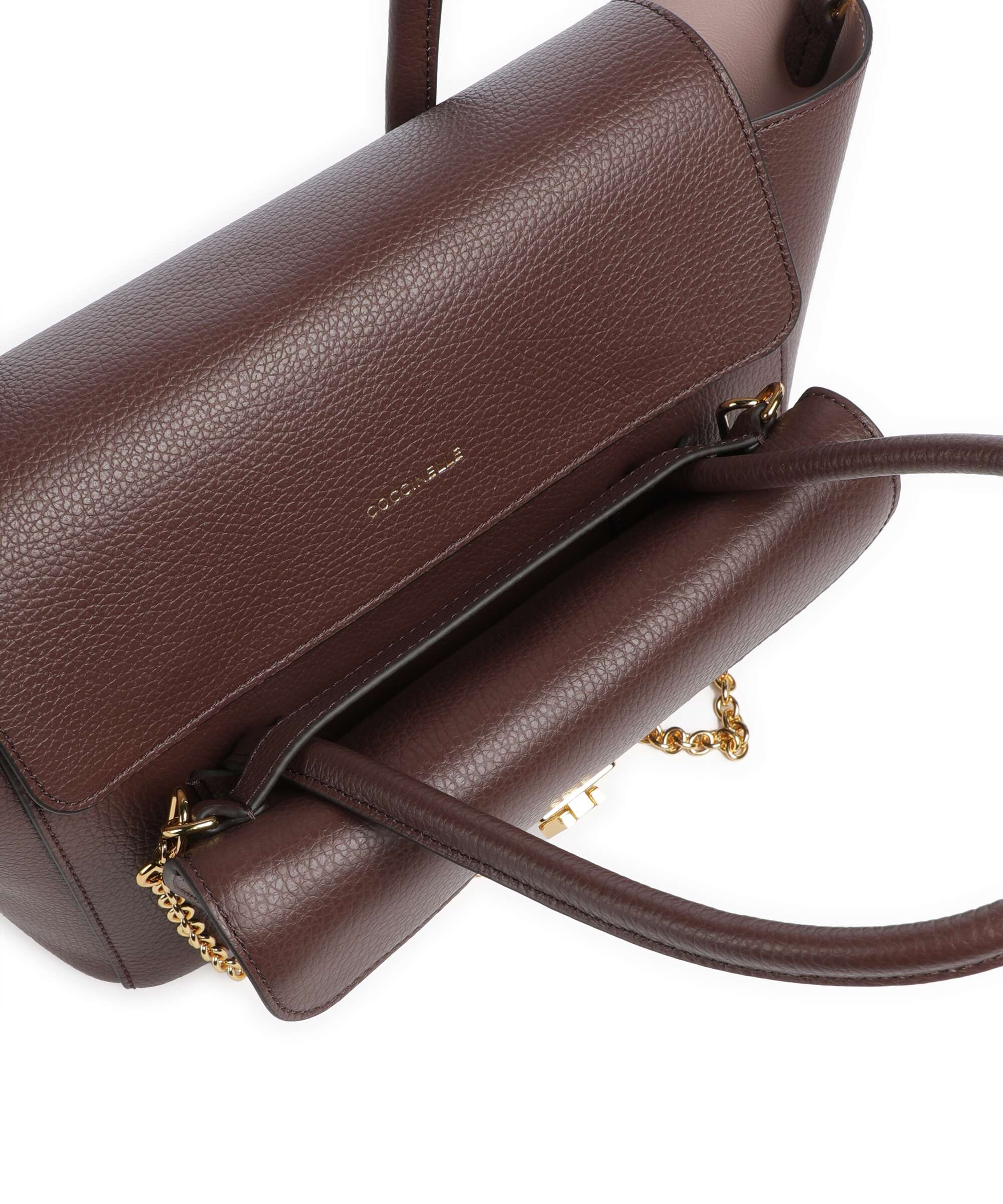Coccinelle Beat Double Handbag berry