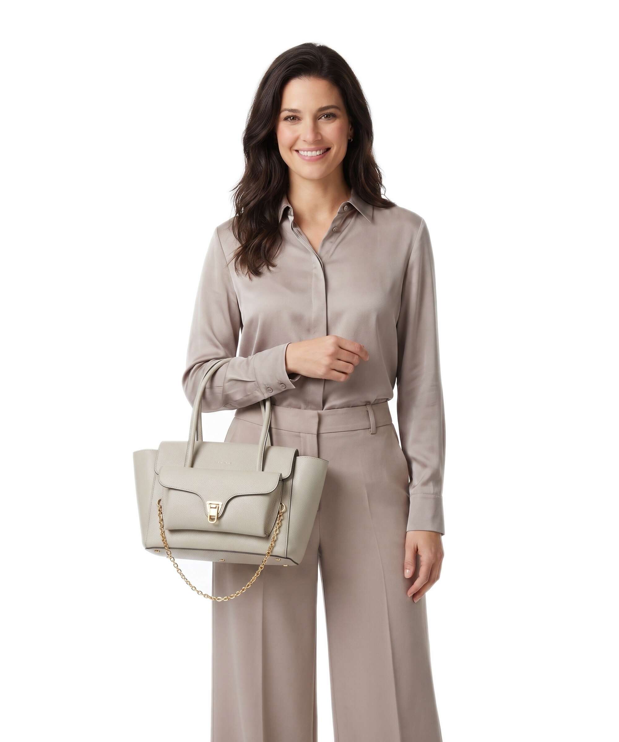 Coccinelle Beat Double Handbag eucalipto