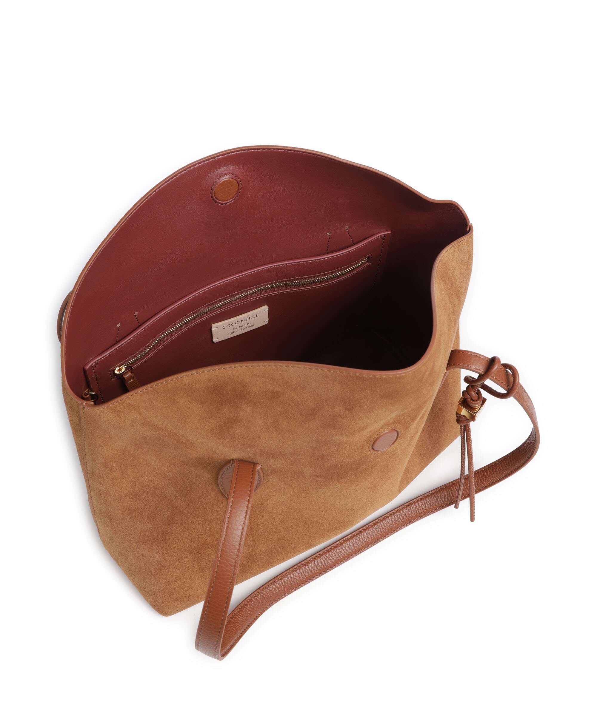 Coccinelle Thess Tote bag cognac