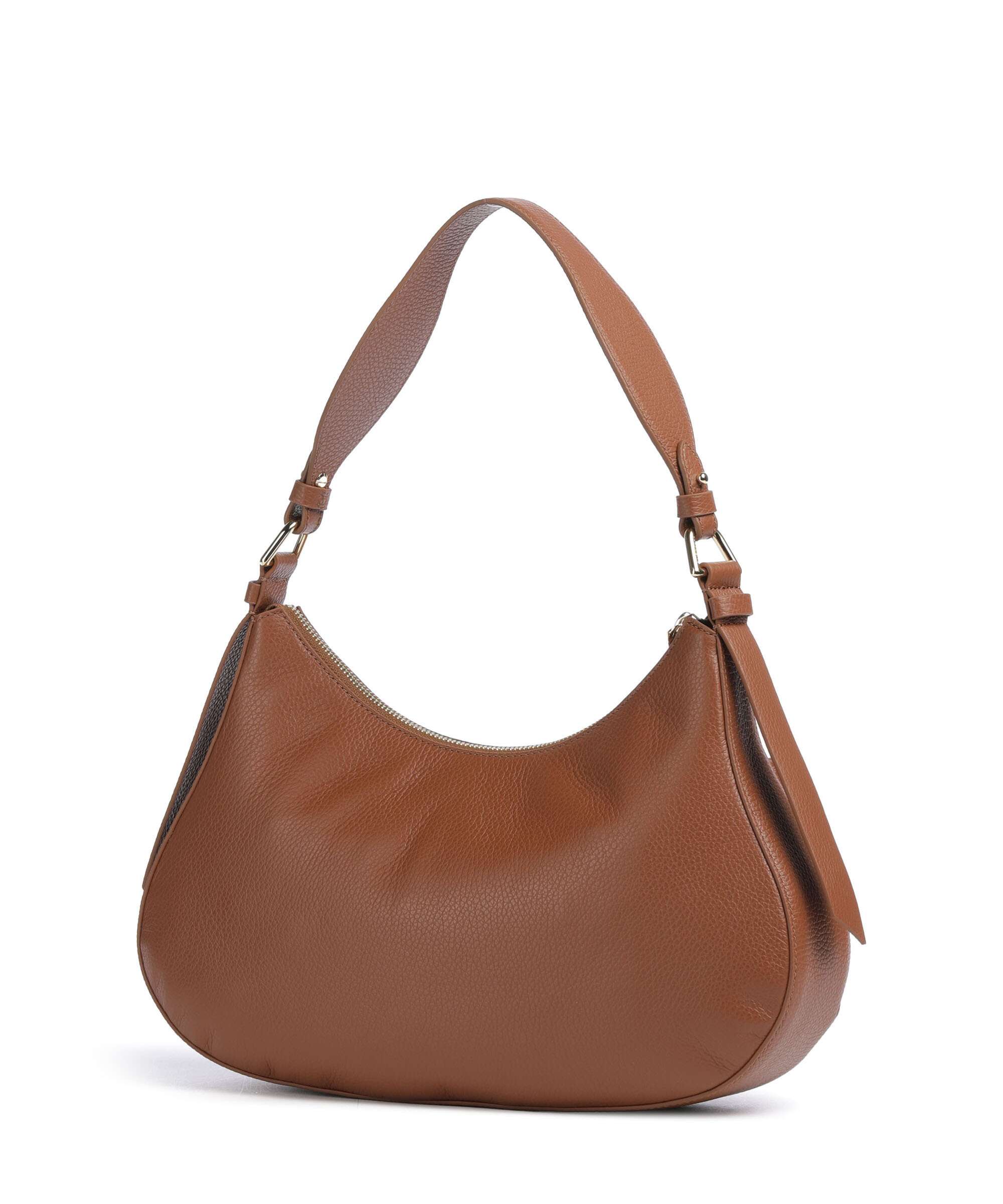 Coccinelle Mavery Pocket Hobo bag cognac