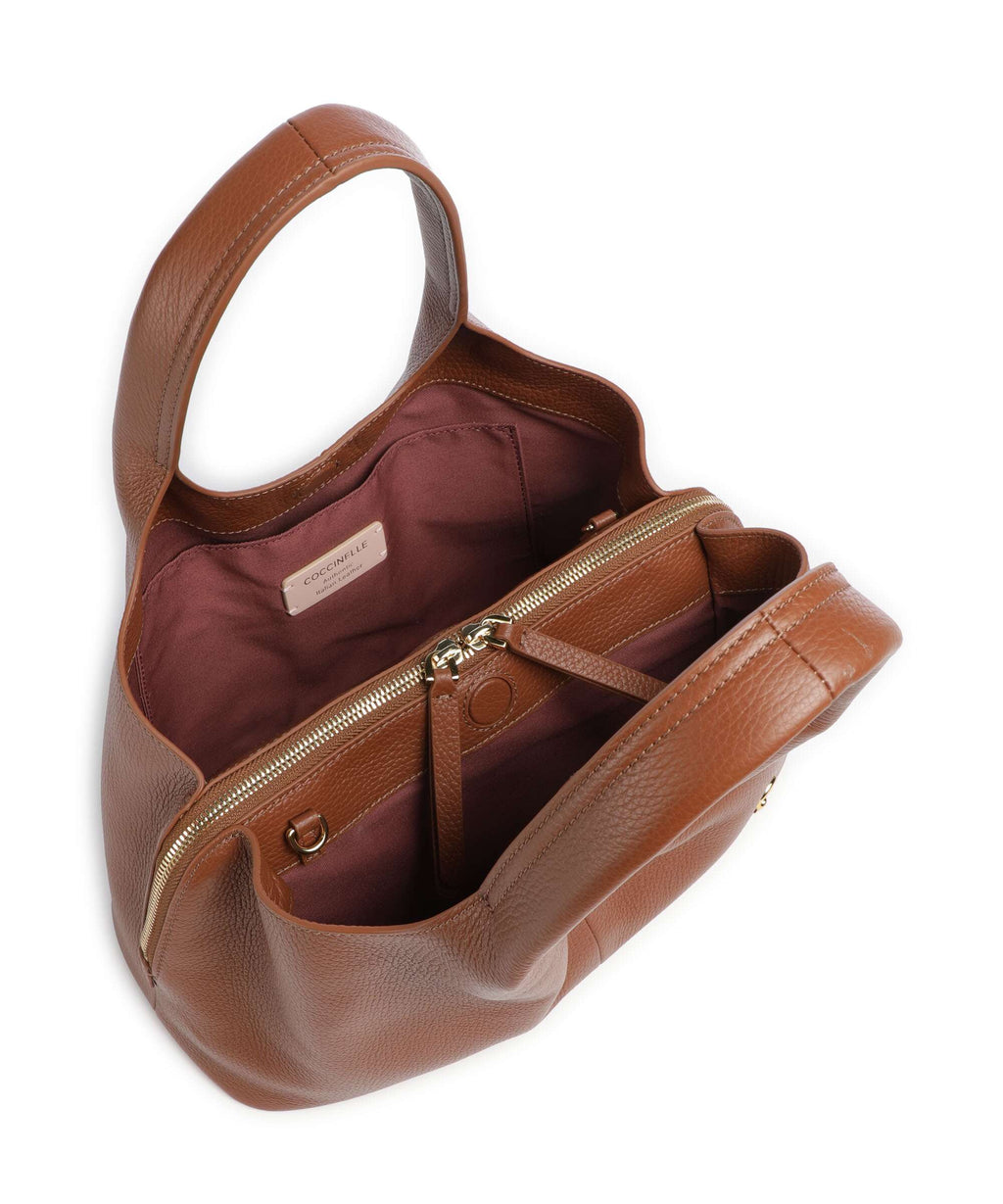 Coccinelle Nell Handbag cognac
