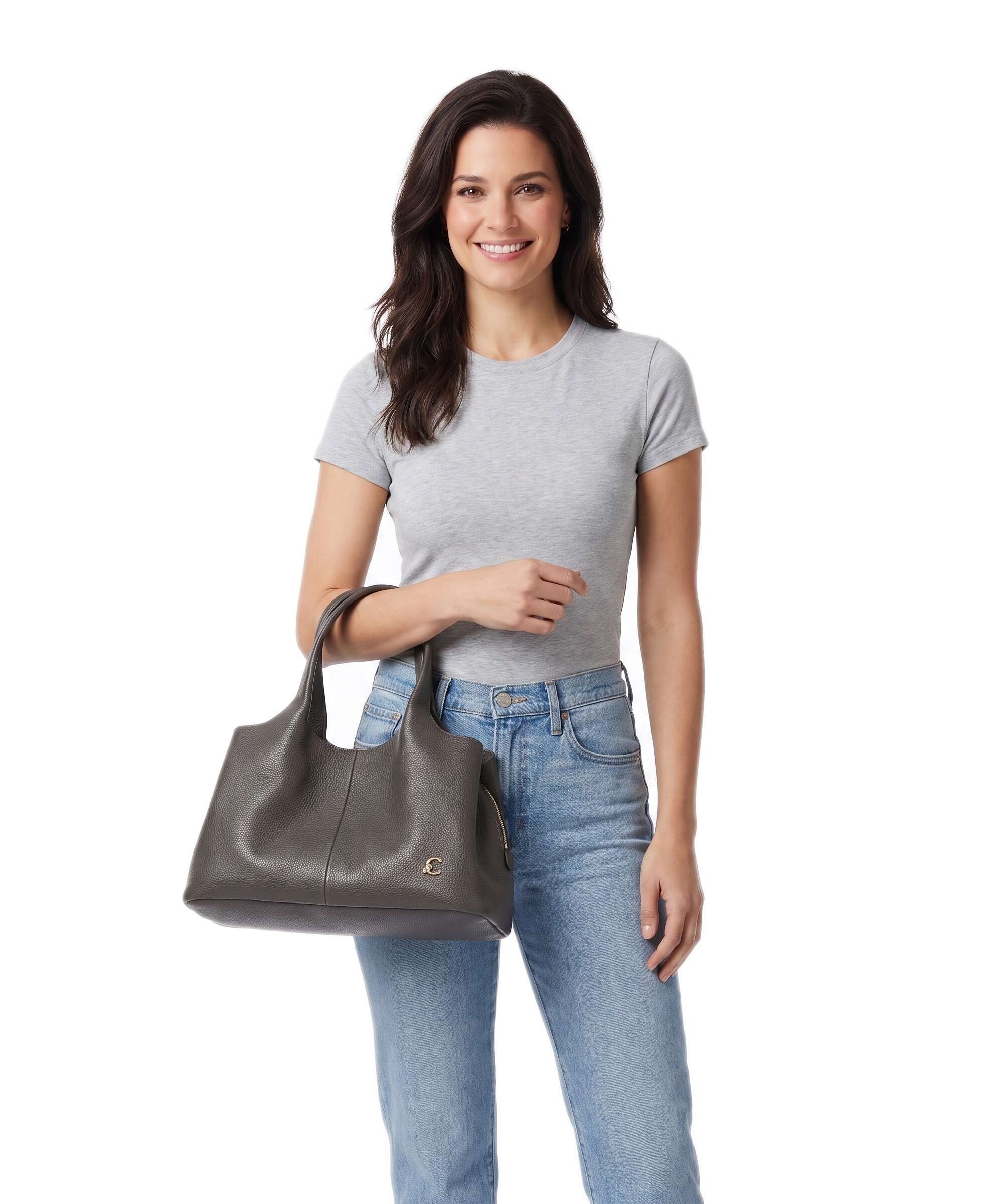 Coccinelle Nell Handbag fango