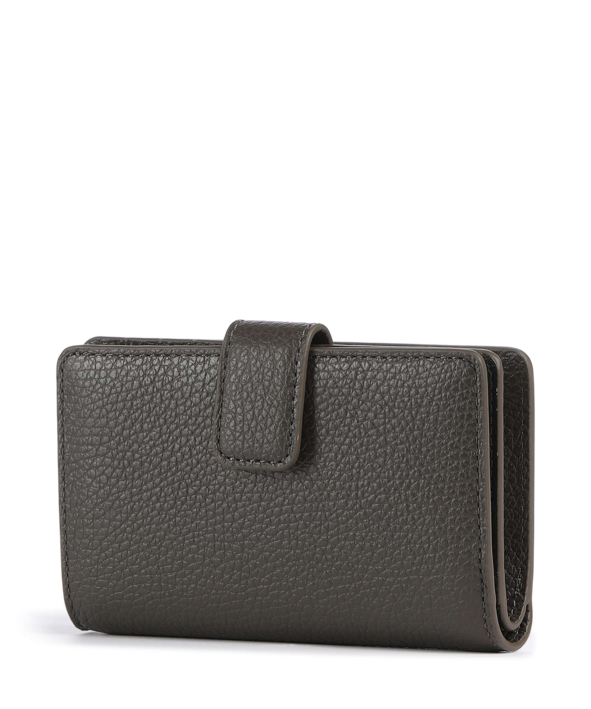 Coccinelle Metallic Soft Wallet fango