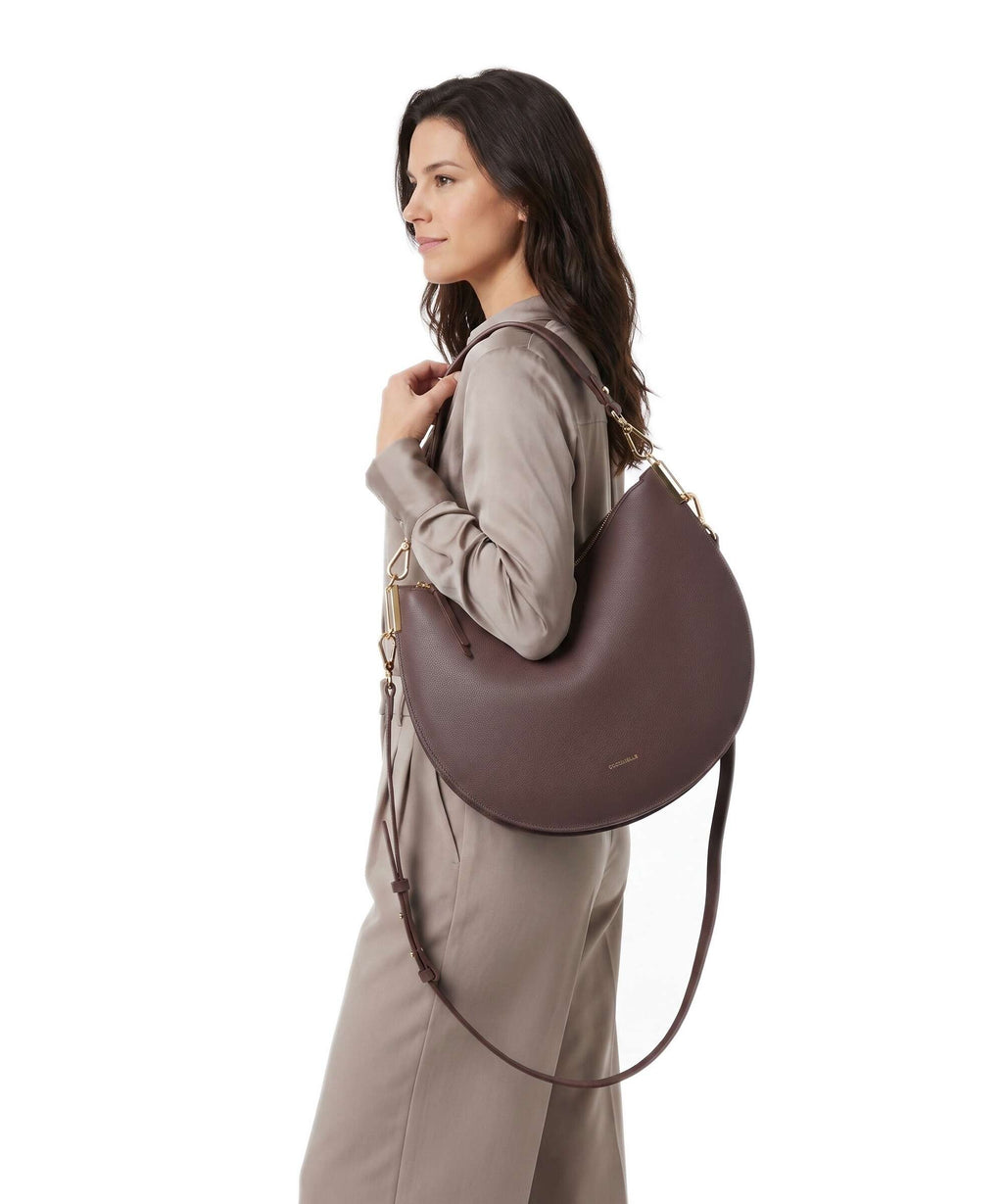 Coccinelle Sunup Hobo bag berry/winte rose
