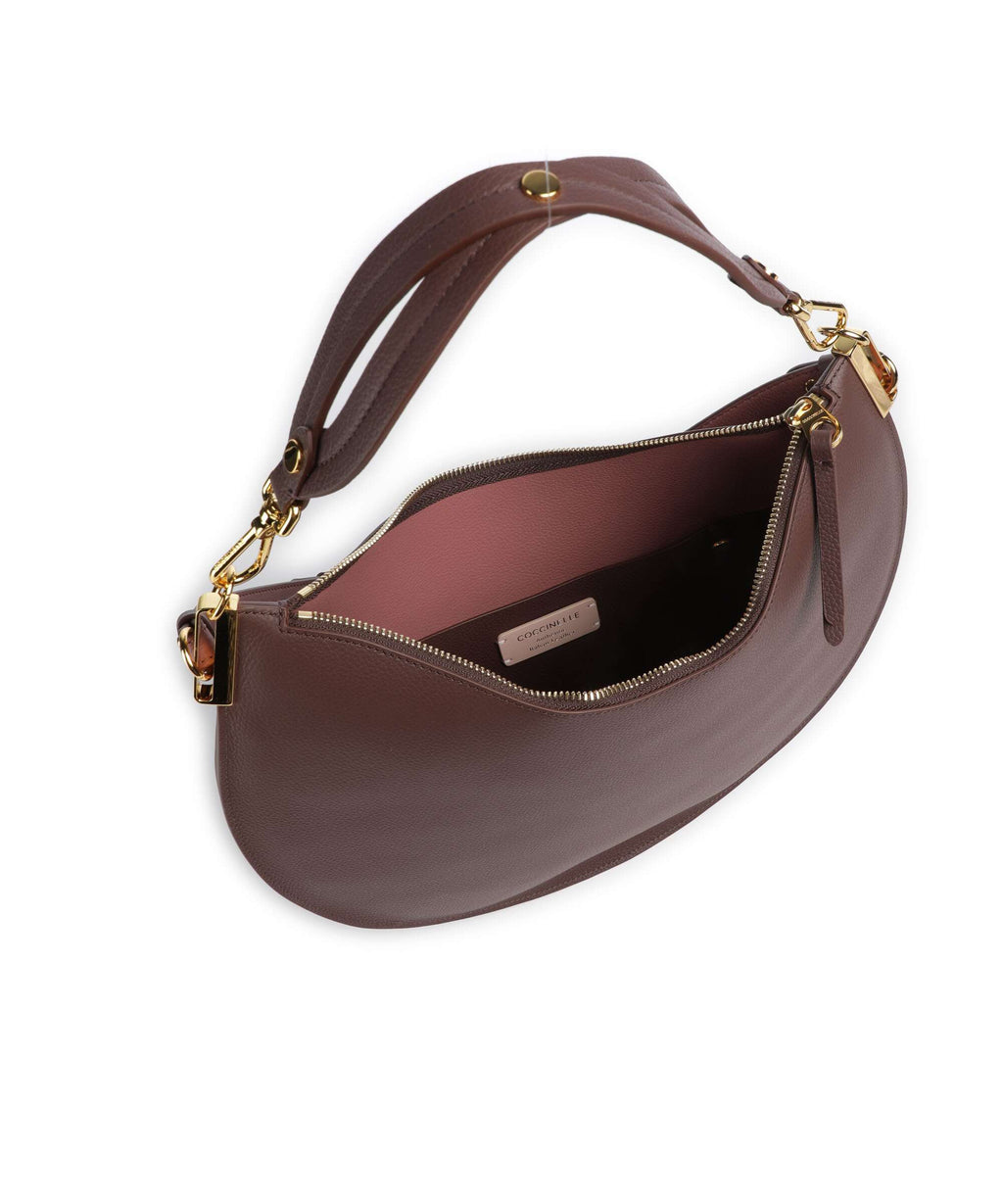 Coccinelle Sunup Hobo bag berry/winte rose