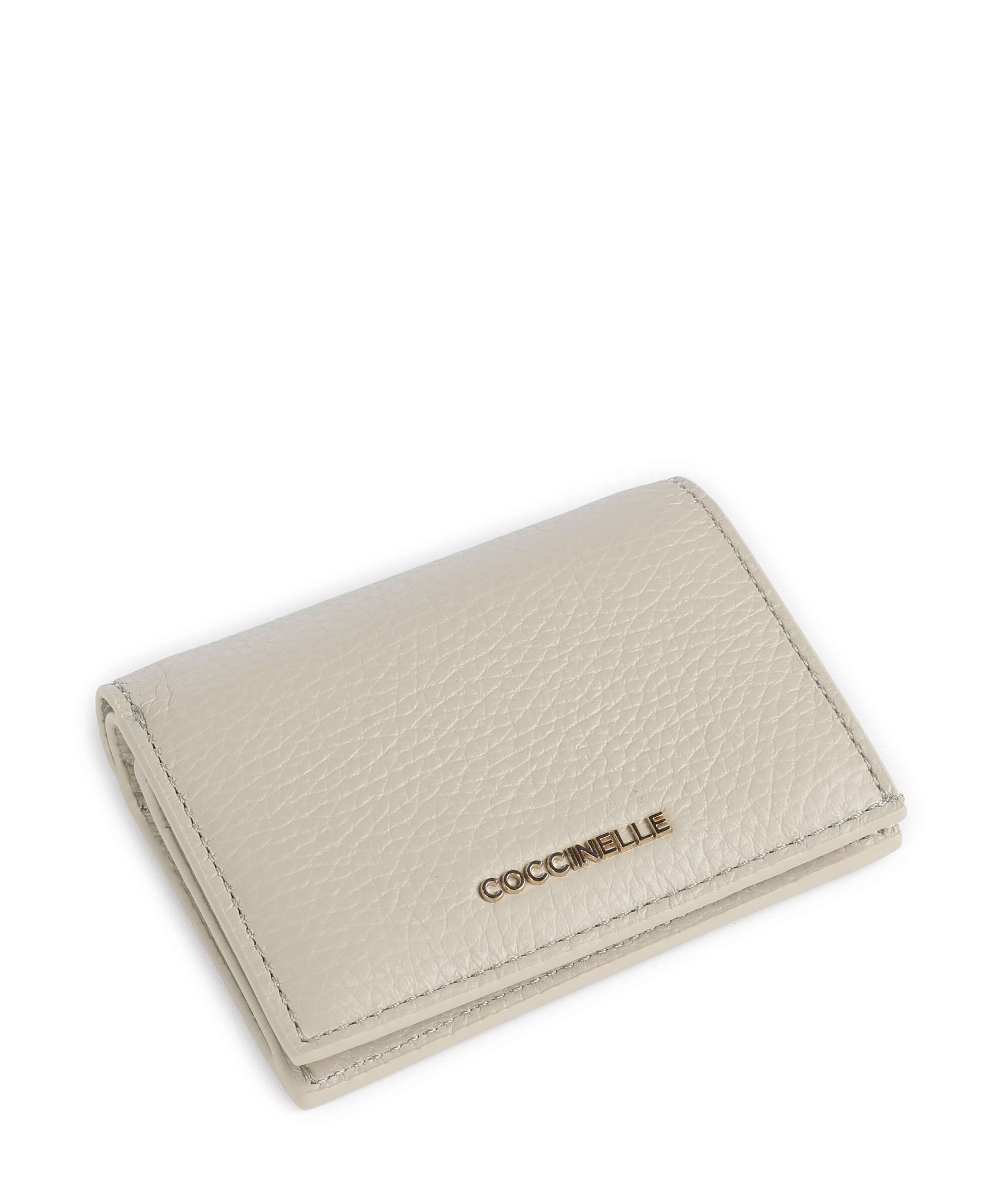 Coccinelle Metallic Soft Wallet eucalipto