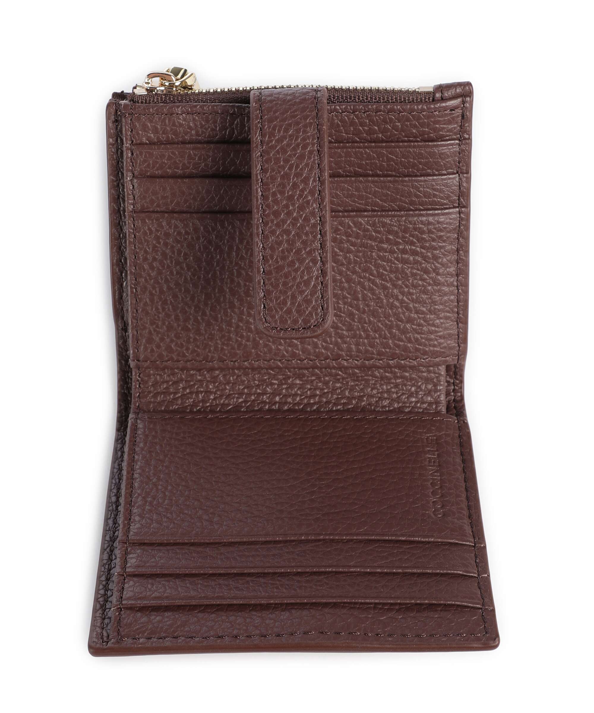 Coccinelle Metallic Soft Wallet berry