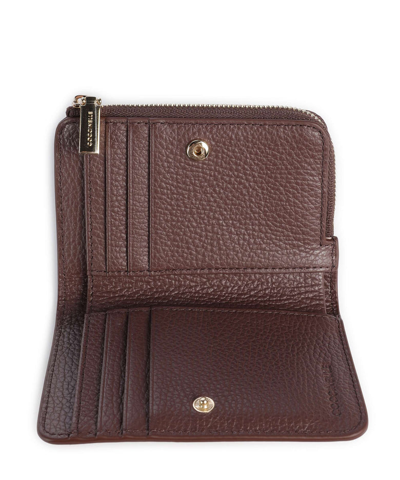 Coccinelle Metallic Soft Wallet berry