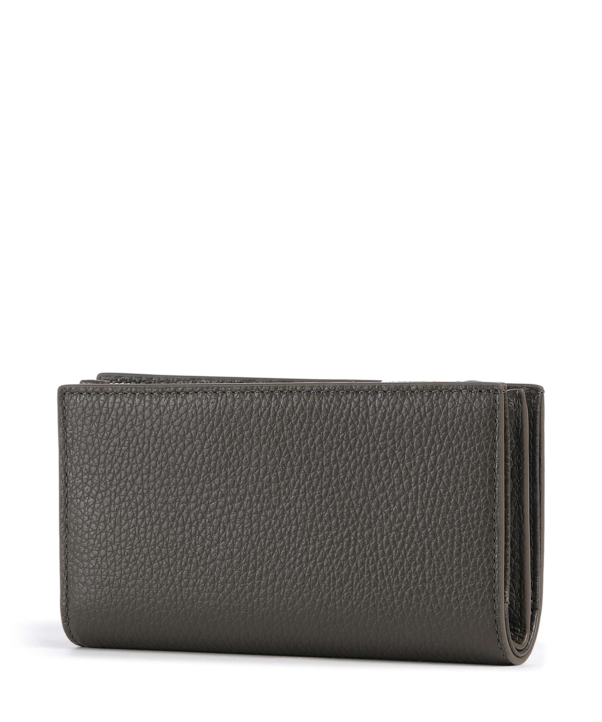 Coccinelle Metallic Soft Wallet fango