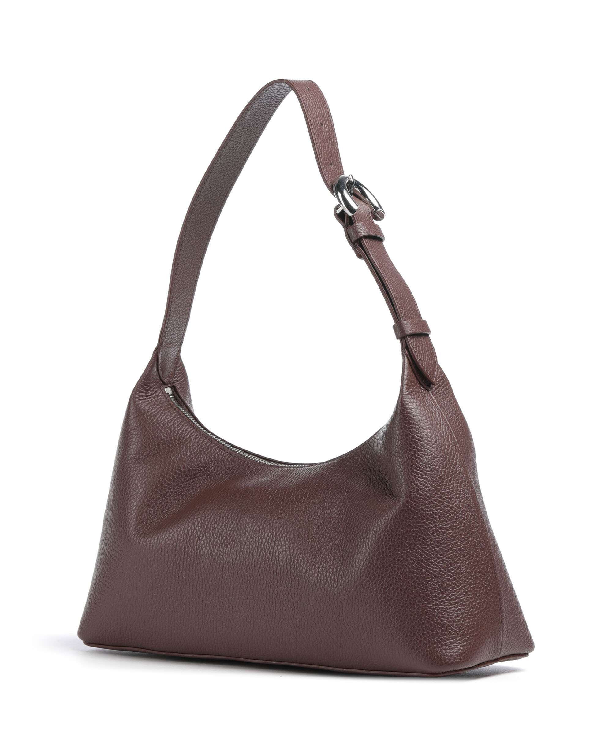 Coccinelle Fern Hobo bag berry