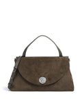 Coccinelle Nikla Suede Handbag fango