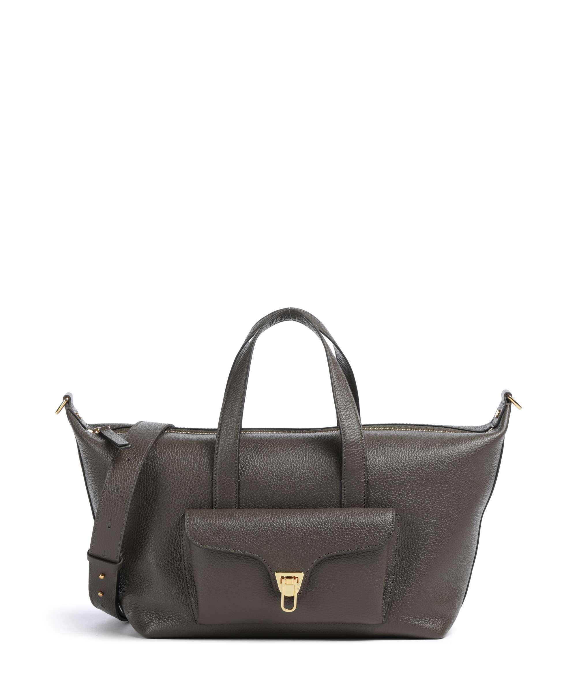 Coccinelle Beat Generation Handbag fango