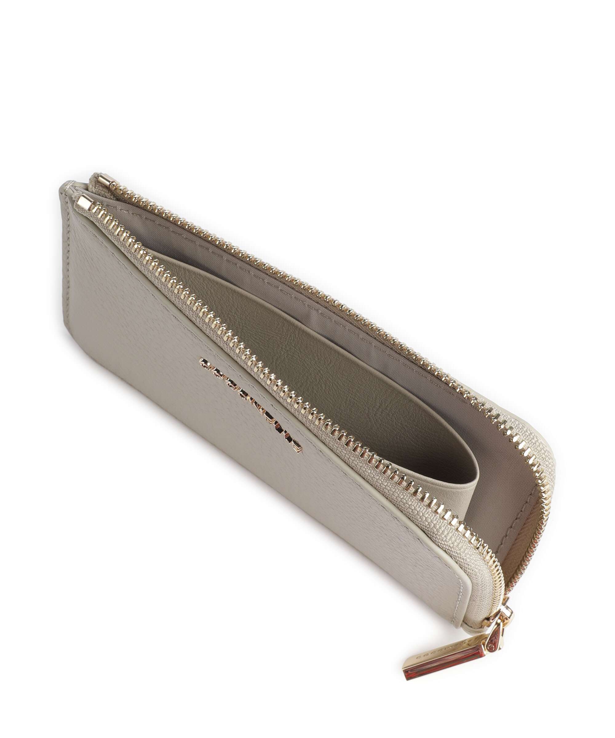 Coccinelle Metallic Soft Credit card holder eucalipto