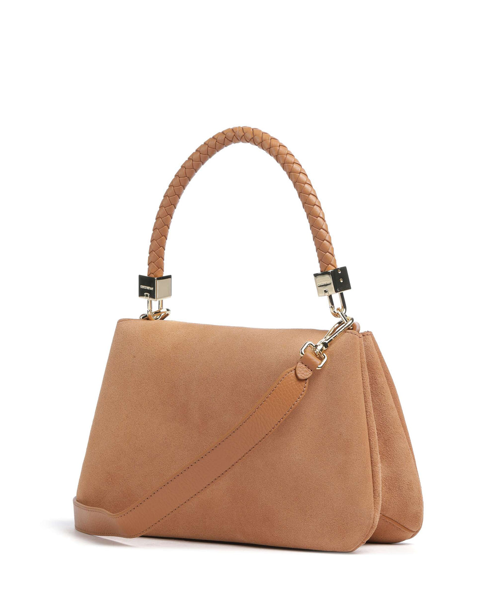 Coccinelle Tiggy Suede Shoulder bag robin
