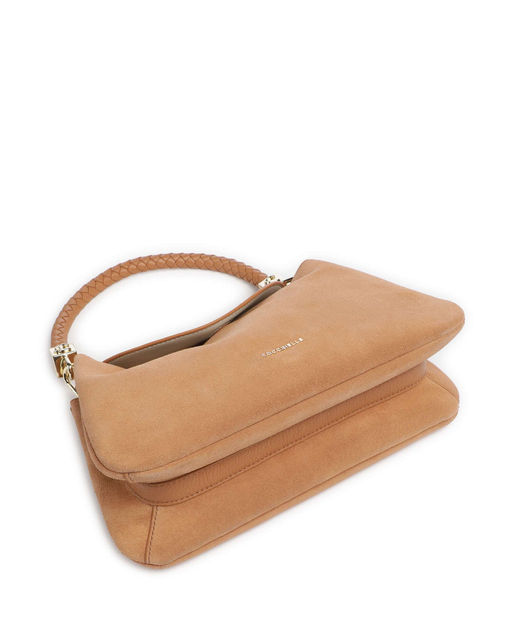 Coccinelle Tiggy Suede Shoulder bag robin