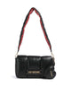 Love Moschino Puffy Sac porté épaule black/red