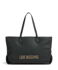 Love Moschino Bold Love Hammered Tote bag black