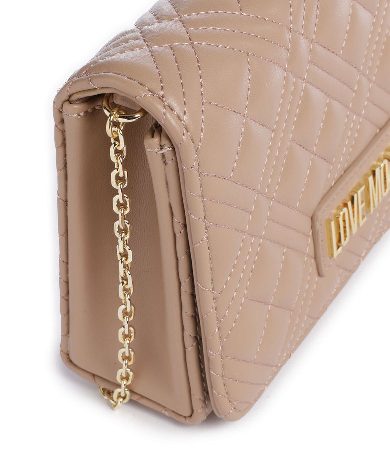 Love Moschino Smart Daily Crossbody bag beige