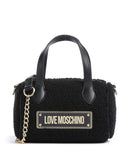 Love Moschino Poodle Handtas black