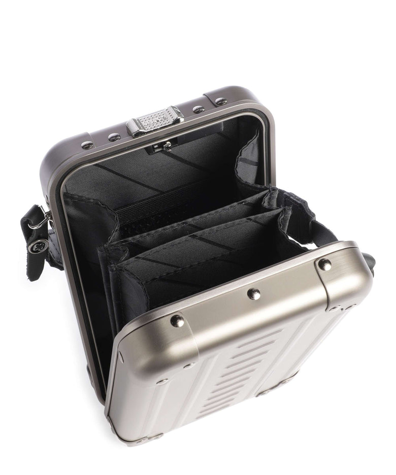 Aleon Classic Vertical Vanity Crossbody bag bronze