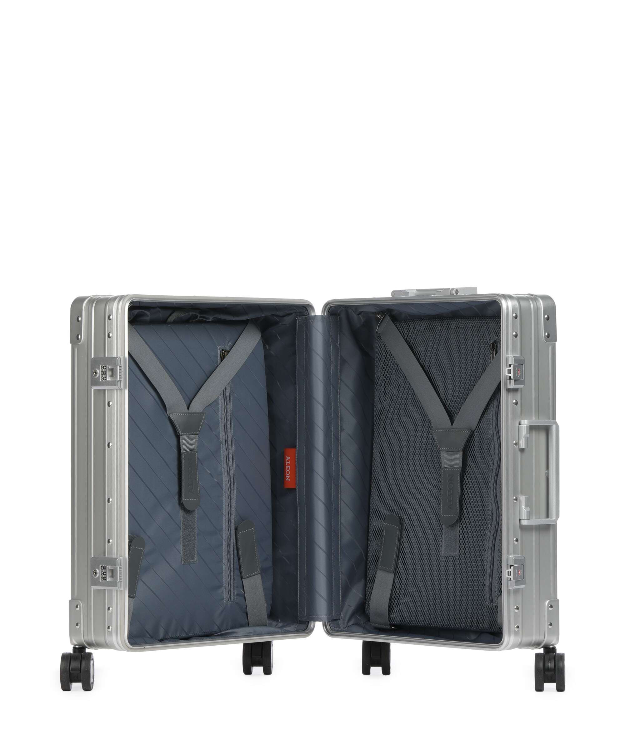 Aleon Classic 21 Domestic front flap Spinner (4 wheels) platinum